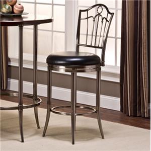 Hillsdale Maddox Portland Swivel Bar Stool